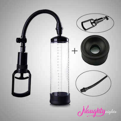 Premium Manual Power Pump for Penis Enlargement - Boost Size & Erection