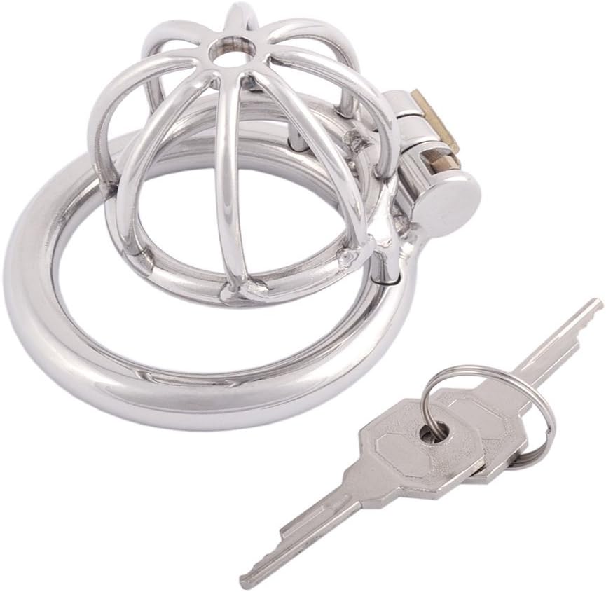 Small size stainless steel chastity cage