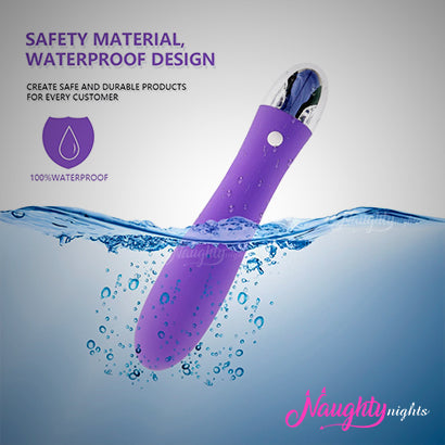 USB Powered Luxury Purple Vibrator Stick for Solo & Couple Use