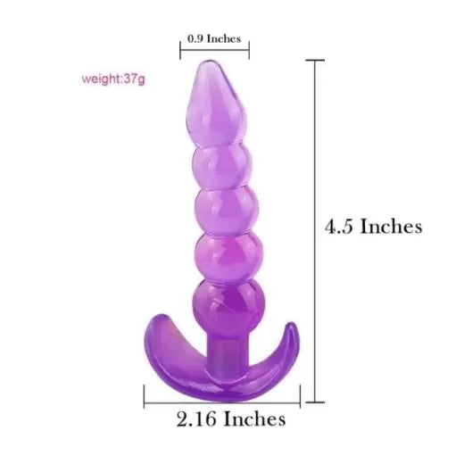 Anchor Base 5 Silicon Anal Bead