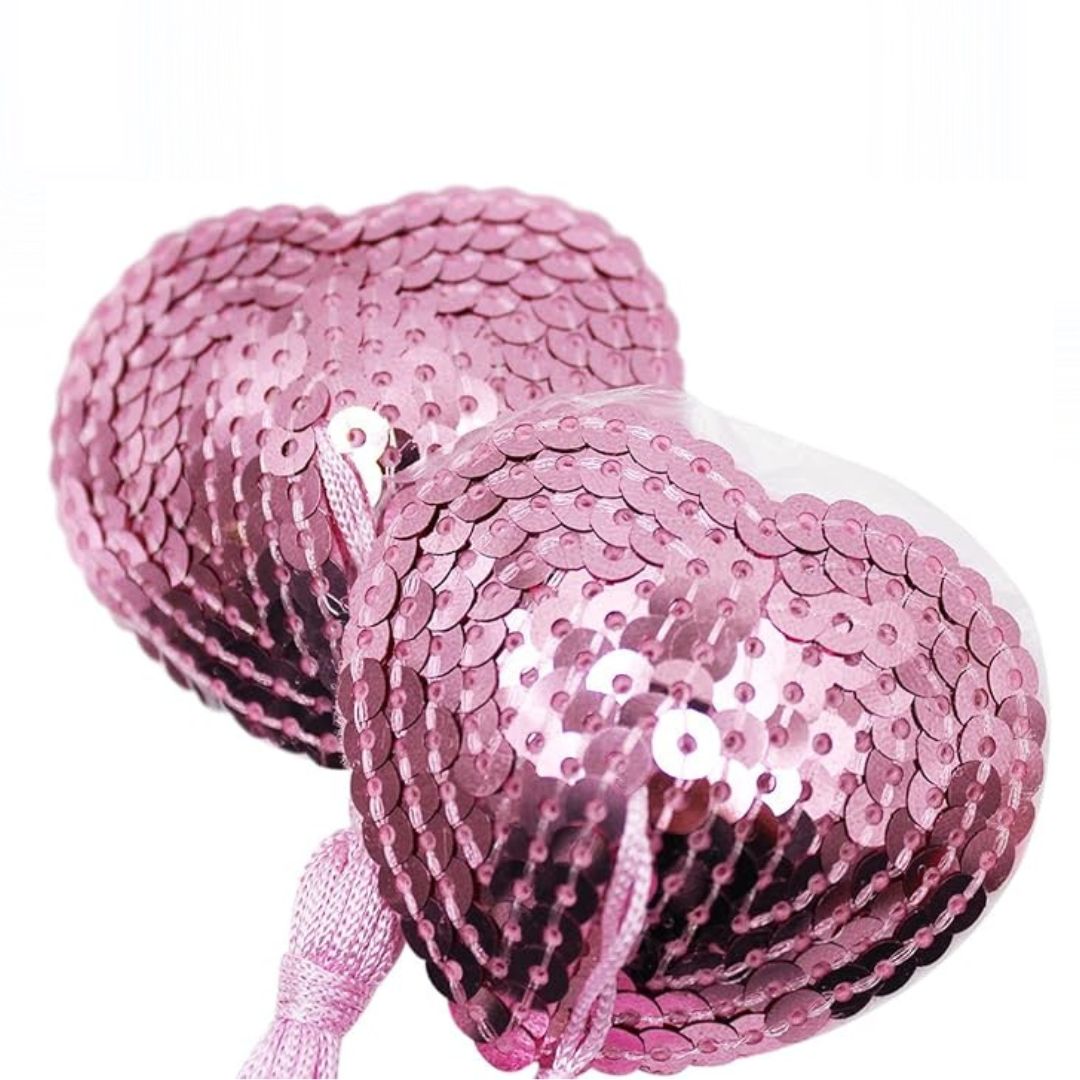 Pink Heart-Shaped Nipple Cover
