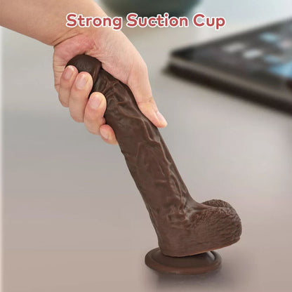 Realistic Automatic Black Dildo