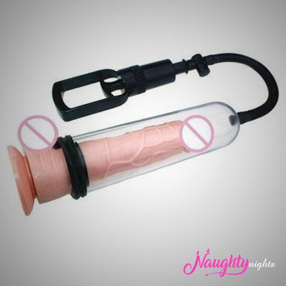 Premium Manual Power Pump for Penis Enlargement - Boost Size & Erection